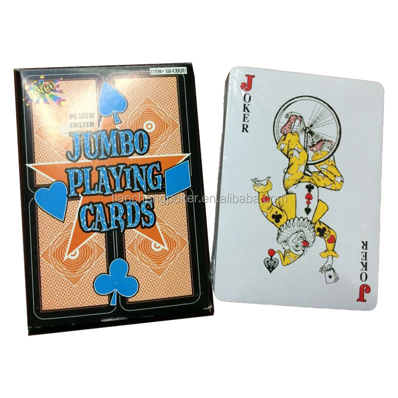 jumbo big size playing cards custom big number trading cards game Printing Oracle Cards