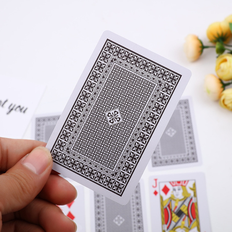 plastic Playing Cards Custom Printing Gold Playing Card Sublimation Playing Plastic Cards