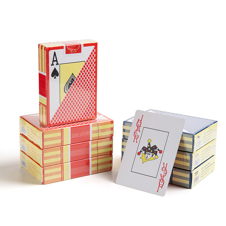 Waterproof Sublimation gold 777 playing cardscarbon fiber playing cardspaper game playing cards