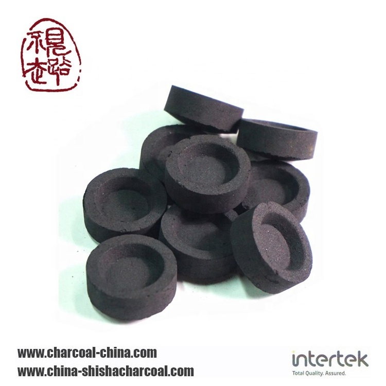 Incense charcoal tablets/sisha coal oem charcoal for hookah indonesia