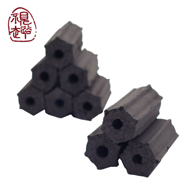 Factory price industry saw dust coconut charcoal hexagonal