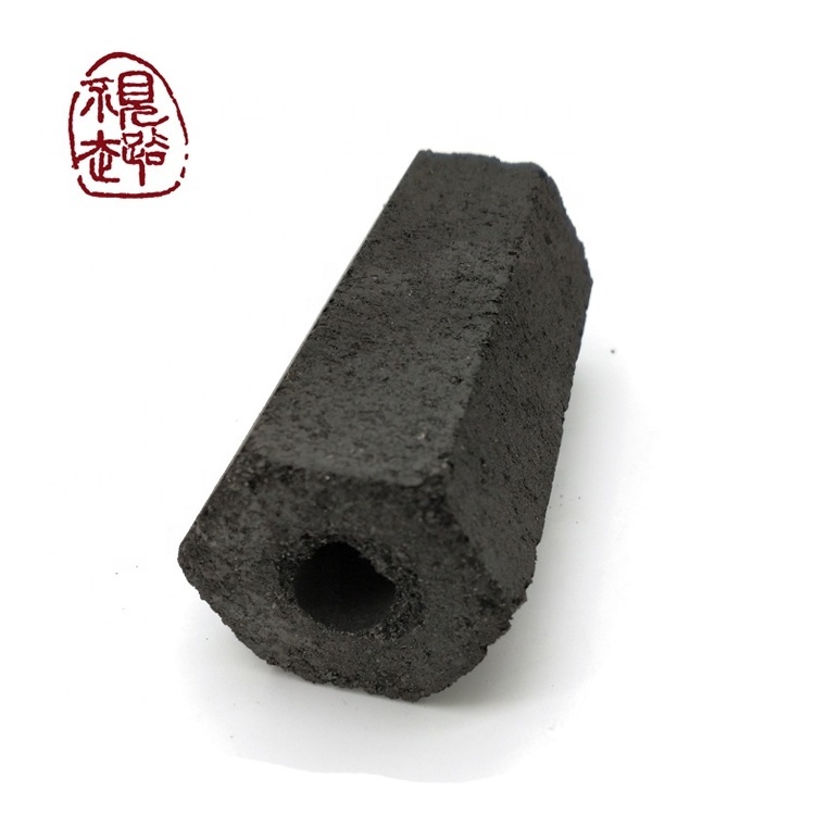 Low price hardwood briquette large semi-coke bbq horticulture charcoal