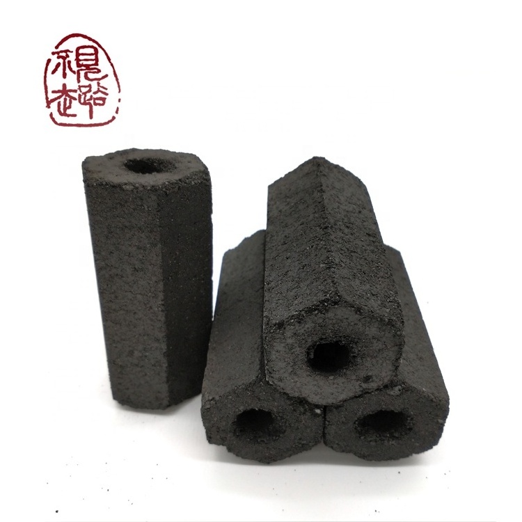 Low price hardwood briquette large semi-coke bbq horticulture charcoal