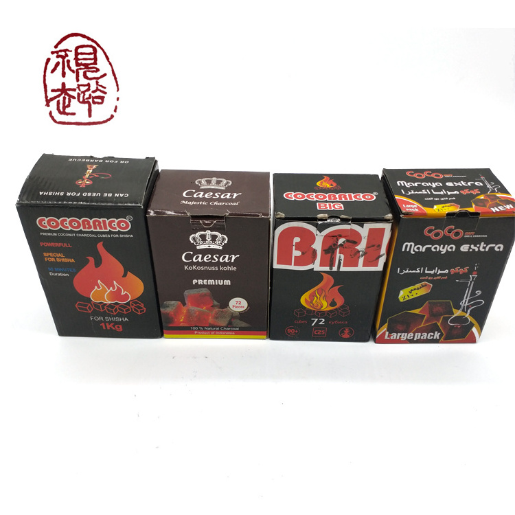 Long Burning Time Indonesia Bulk Hookah Coconut Shell Charcoal