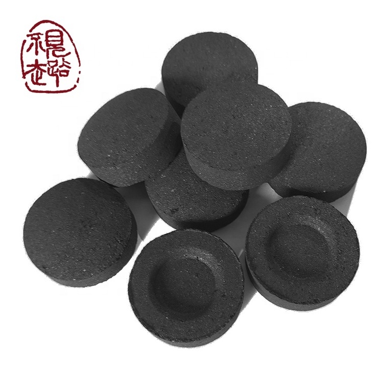 Round Quick Light Incense Sheesha Hookah Coconut Charcoal Shisha Coal