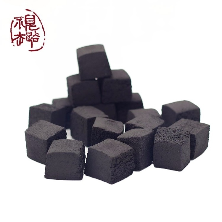 Organic good quality  coconut shell cube hookah charcoal