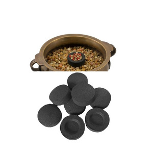 Round Quick Light Incense Sheesha Hookah Coconut Charcoal Shisha Coal