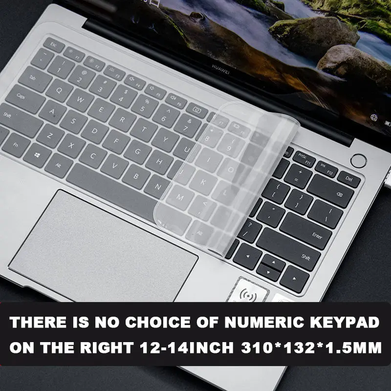 Hot Sale 12-14 Inches Silicone Laptop Keyboard Case Notebook Keyboard Skin Protector Cover