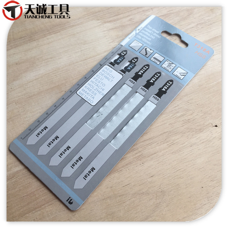 T123X HSS Shank Jig Saw Blade Wood Saber Reciprocating Saw Blades Jigsaw Blade for Wood Metal