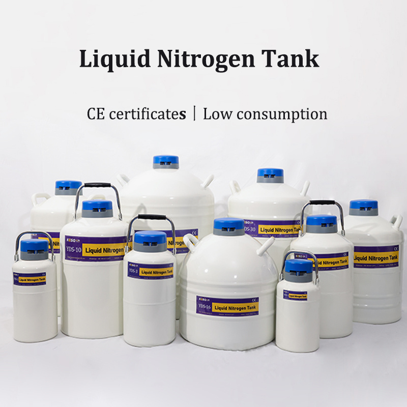 Small Liquid Nitrogen Tank Artificial Insemination Semen Storage Dewar Flask Liquid Nitrogen Container