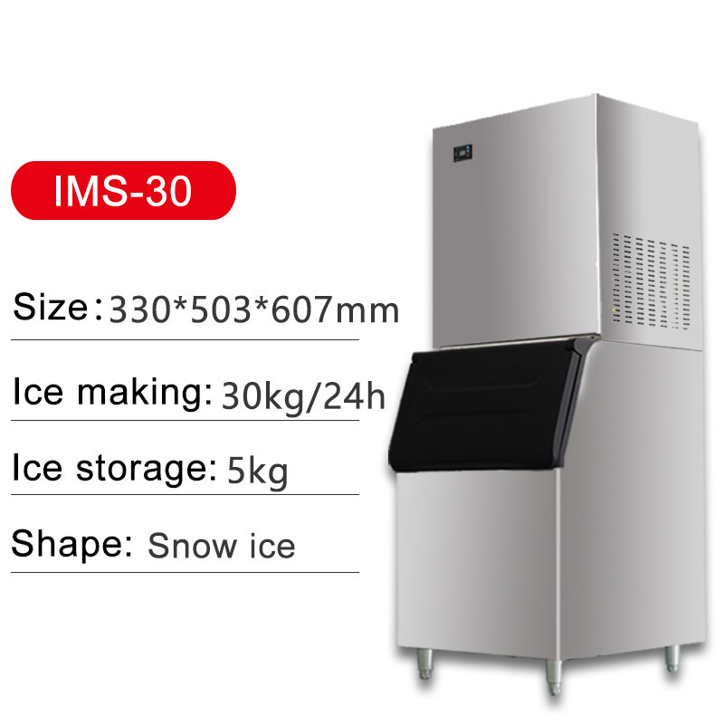 Table Top 80Kg Bullet Ice Making Machine Italian Gola Maker Korean Bullet Ice Machine