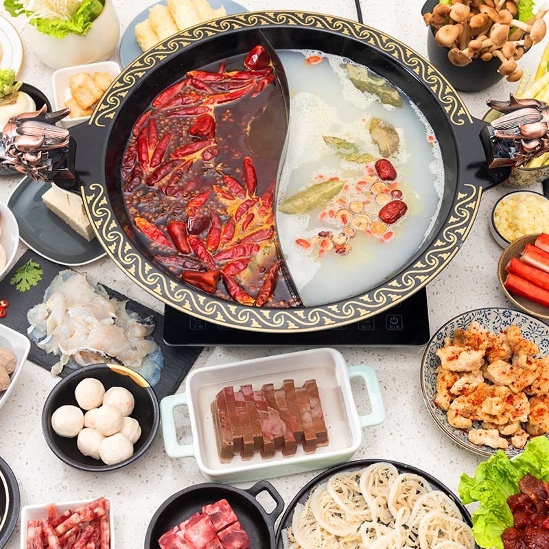 Tianchu New Arrival And High Quality 320g Mandarin Duck Hot Pot Base Instant Hot Pot Base Spicy Hot Pot Base