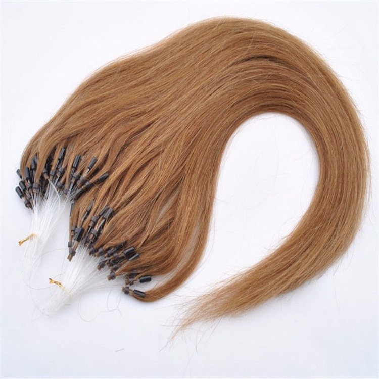 Tianci Micro Ring Hair Extensions Micro Links And Loop Remy Human Hair Extensions With Light Color