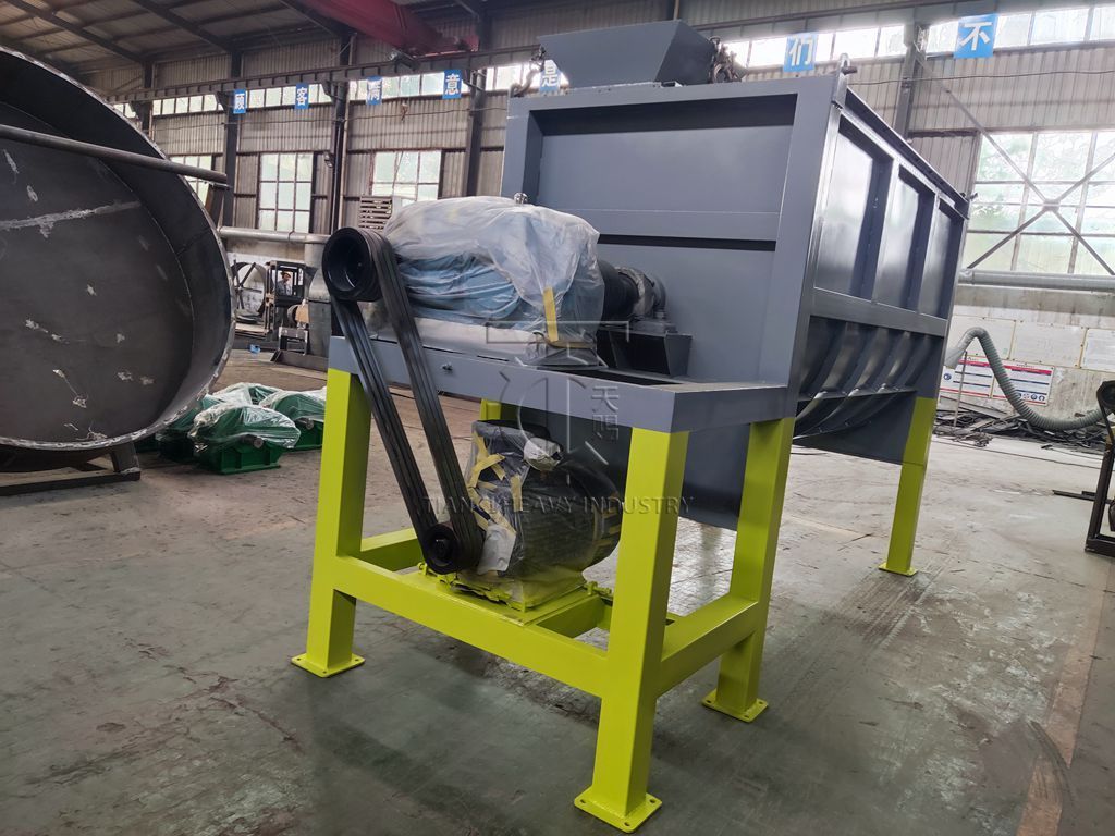 Chicken waste Horizontal Fertilizer mixerorganic Fertilizer Horizontal Mixing Machine