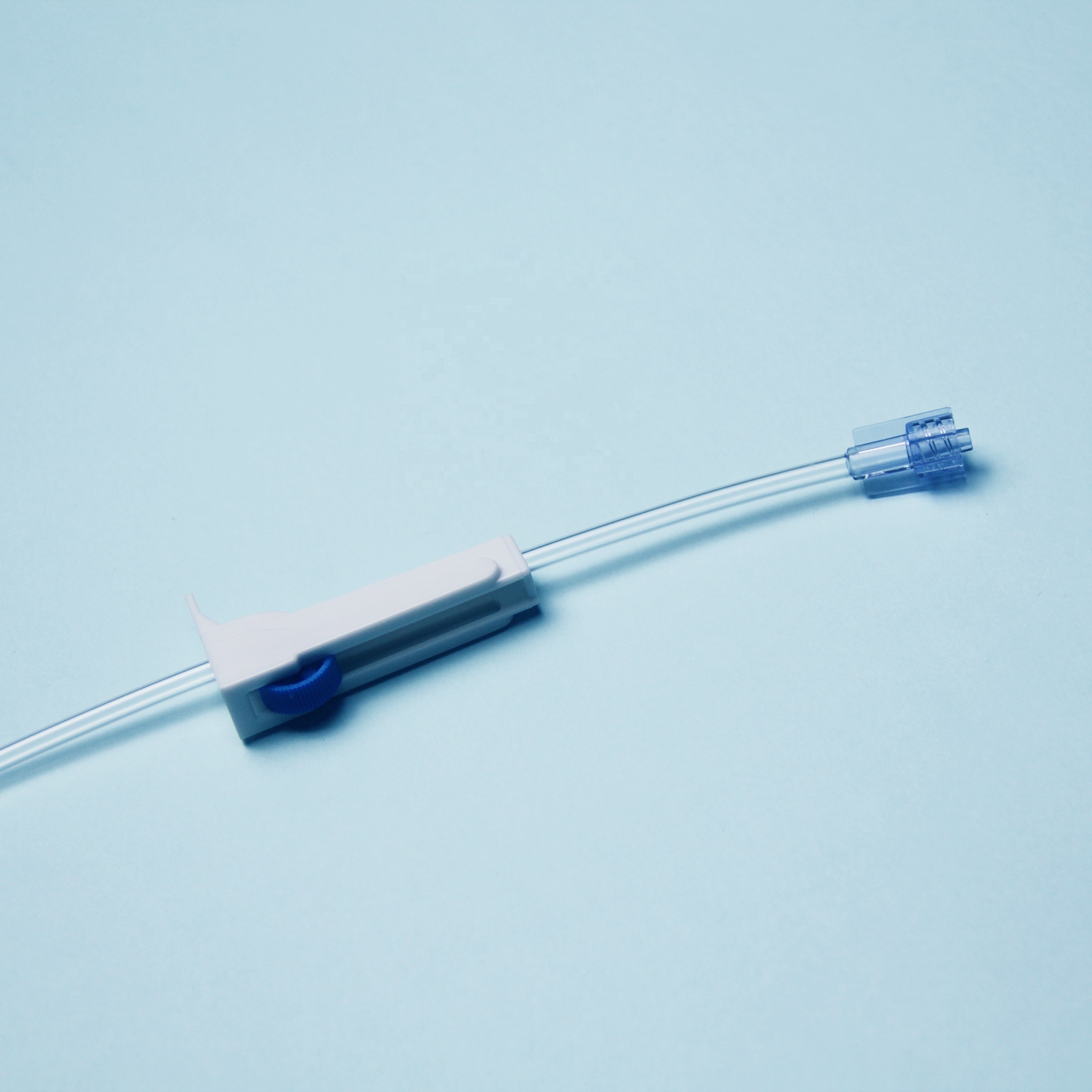 Tianck medical disposable consumable 8F 10F 12F 14F 30cm urology pigtail drainage catheter set