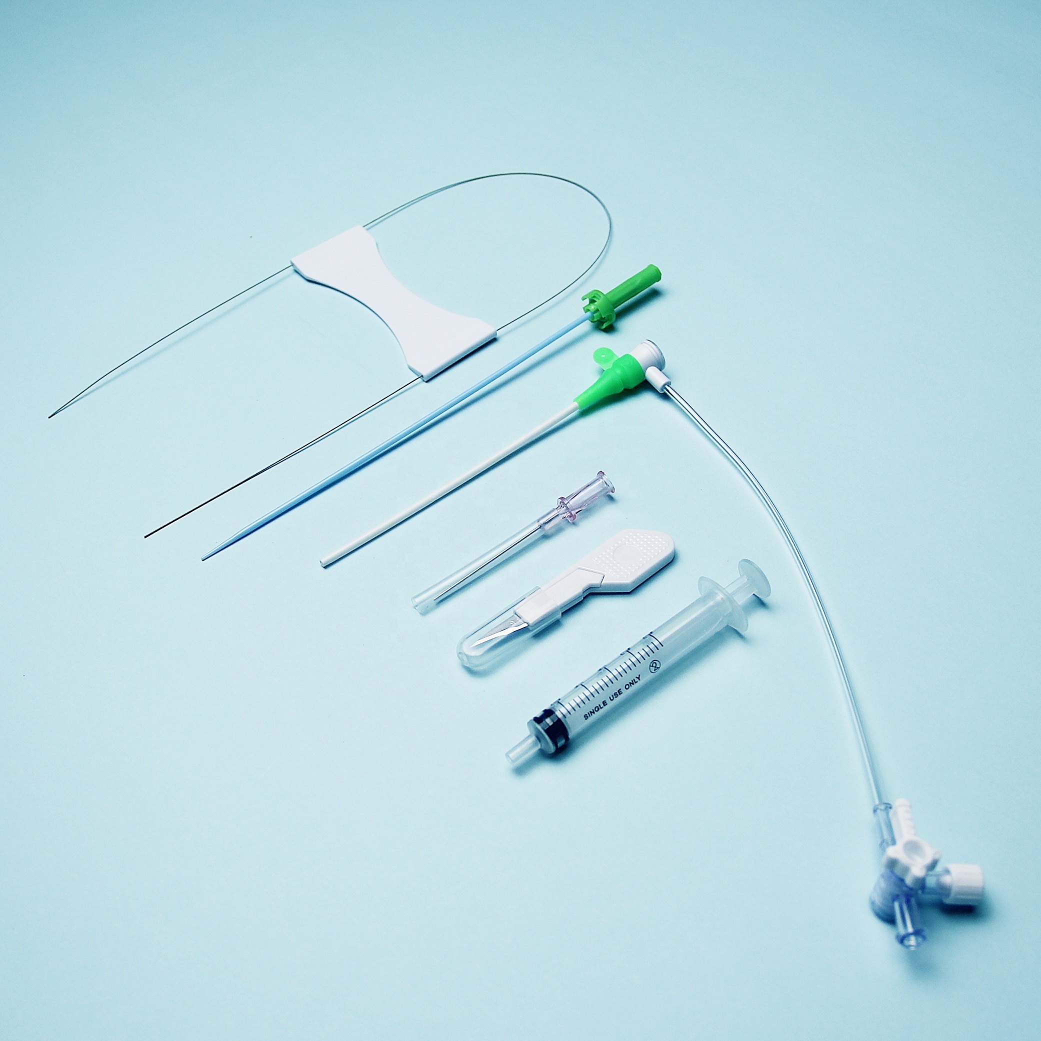 Tianck medical disposable consumable  5F 6F 7F 7cm 9cm 11cm radial introducer sheath and dilator set