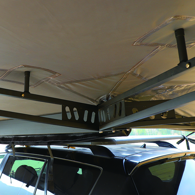 2023 New Version 4WD Foxwing 270 Degree free standing Fan Car Rooftop Side Awning for Camping