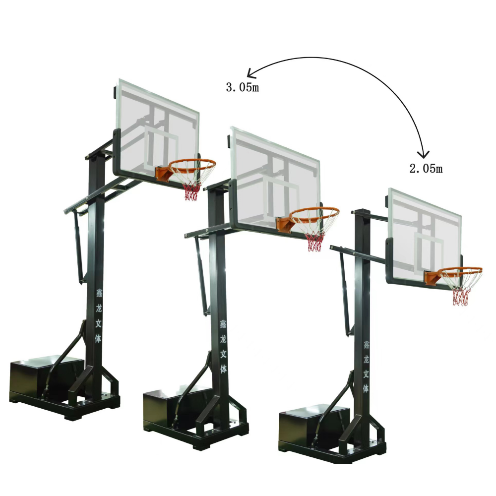 Cheaper Price Height Adjustable Basketball Stand Basketball Pole for Sale