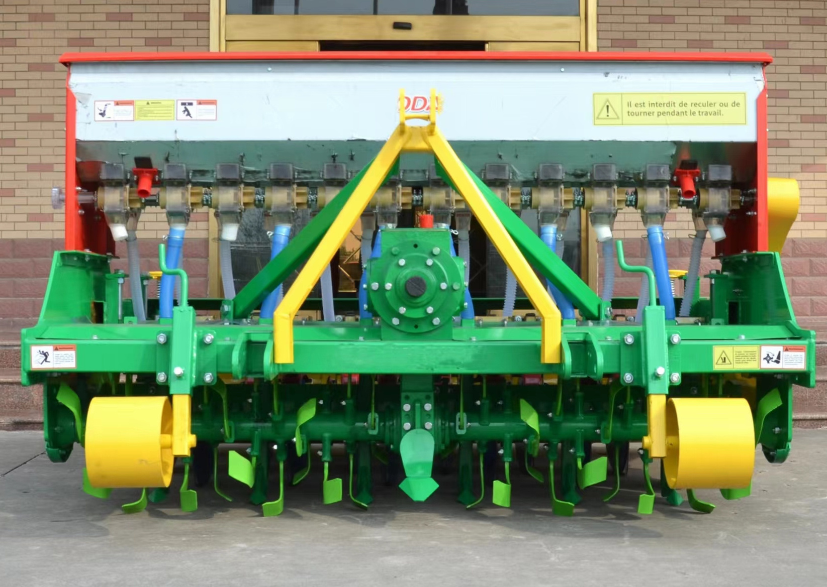 Farm machinery multifunctional grain drill seeder Wheat rotary tillage and seeding machine