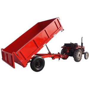 Farm trailers that can be matched with motorcycle trailers ATV and cars Electro hydraulically activated trailer