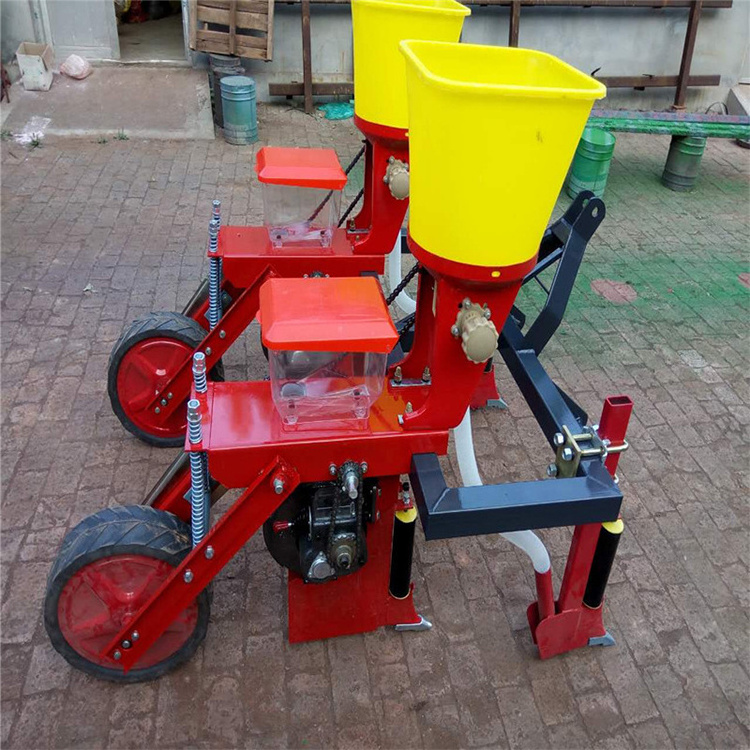 Agricultural Machinery Precision Corn Seeder Corn Drill 2.3.4 Rows Corn Seeder Tractor Mounted Red Planter Seeder 4 6 10