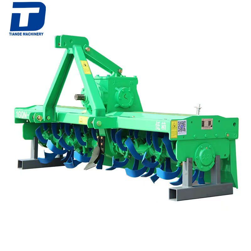 1GQN-160 mid-box series rotary tiller Agricultural L-shape blade 4 ft rotary tiller for sale Low box series rotary tiller