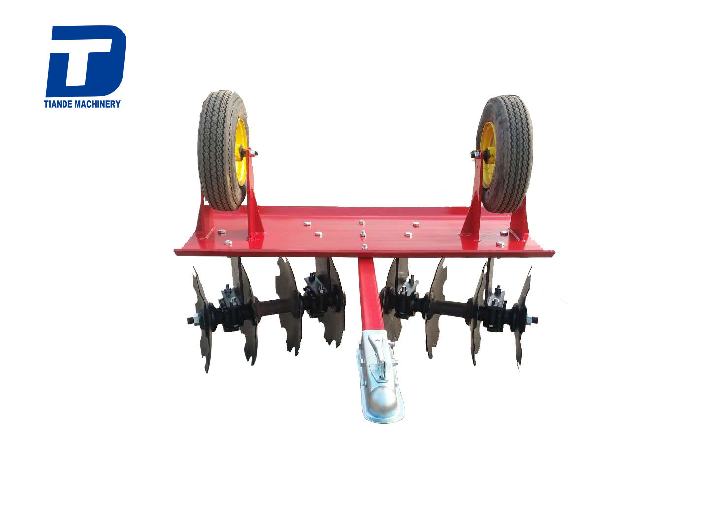 1BQD-1.2 Tractor Plough 4ft ATV Disc Harrow Mini farm ATV disc harrow for sale