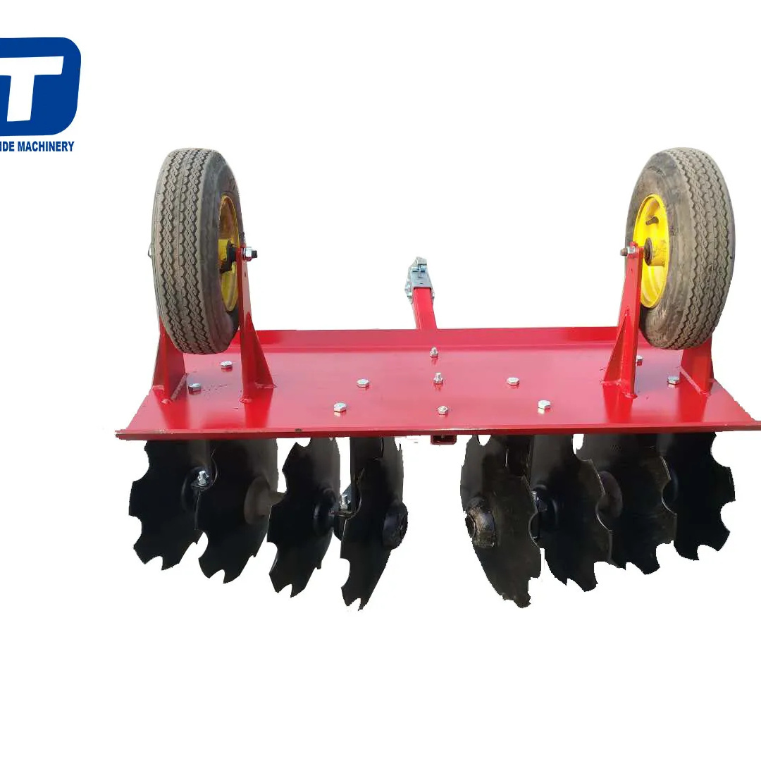 1BQD-1.2 Tractor Plough 4ft ATV Disc Harrow Mini farm ATV disc harrow for sale