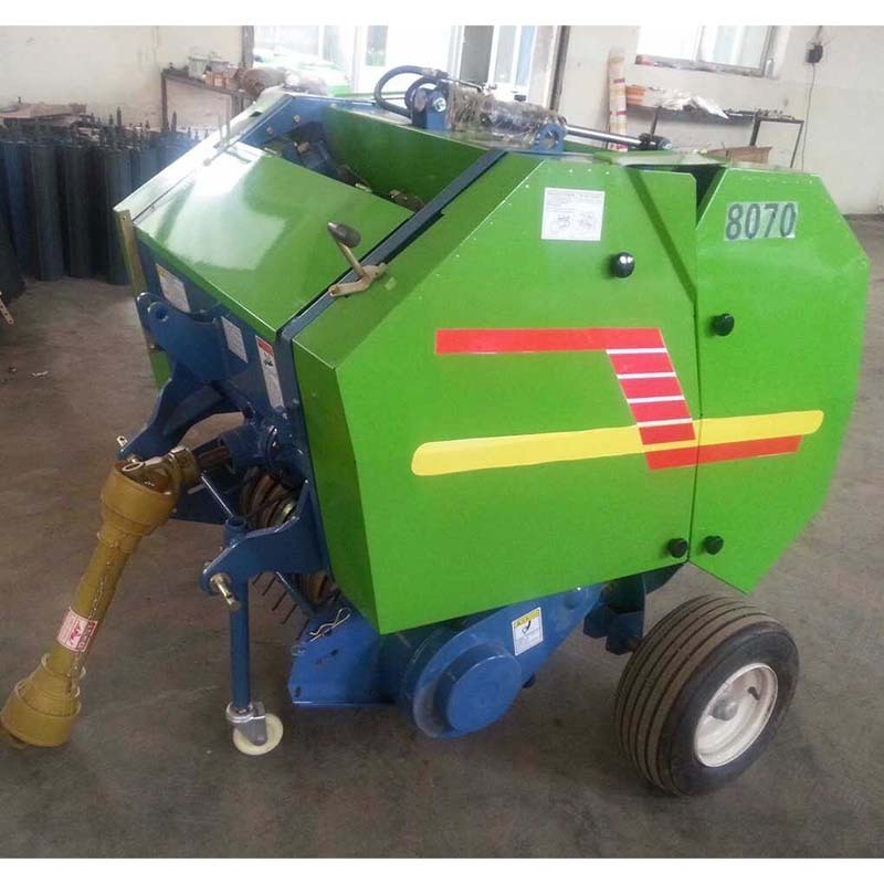 YLRD-850 Round straw hay baler  Factory low price direct mini round hay baler