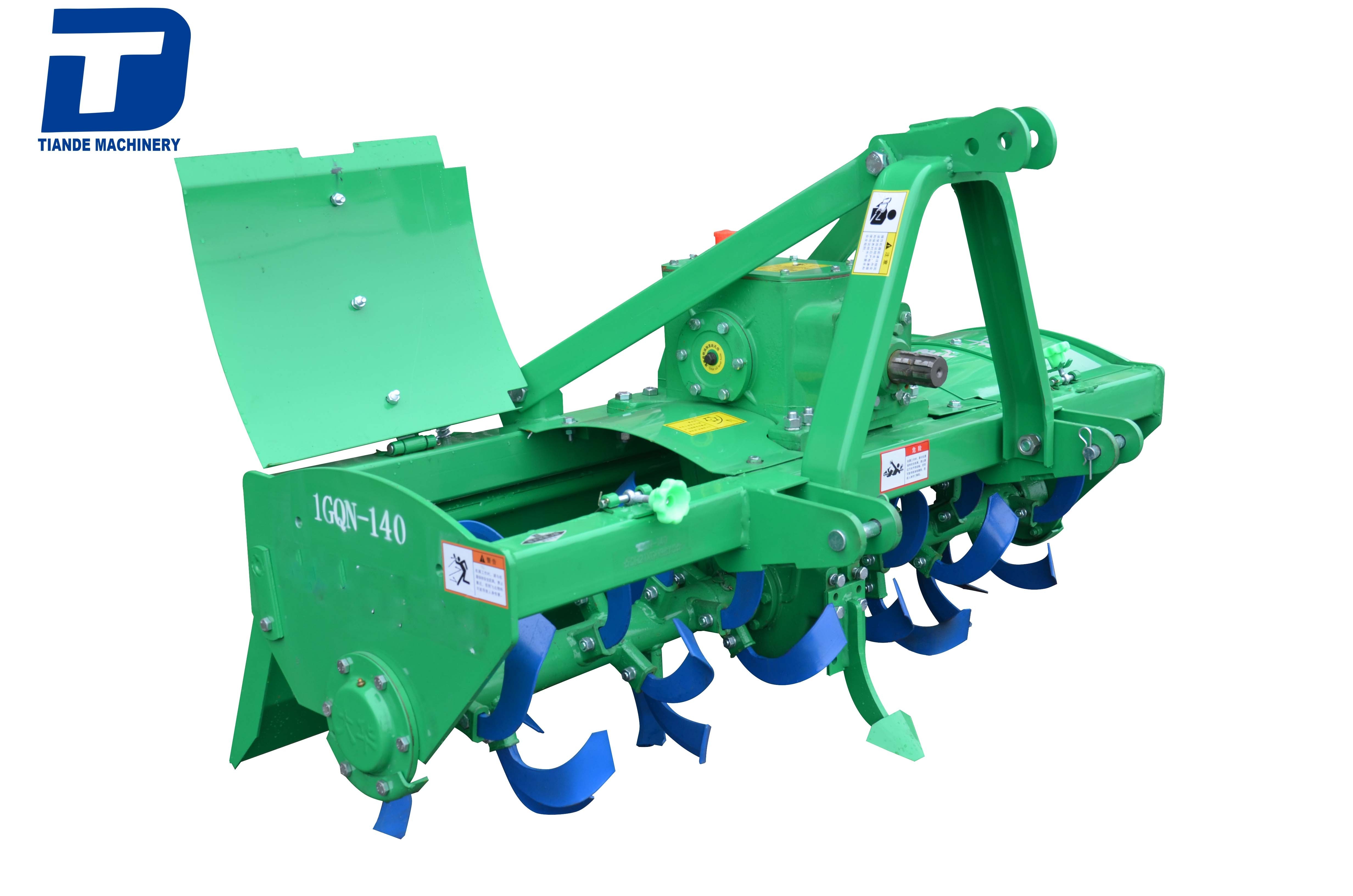 3 point rotary tiller cultivator china tractor hitch connection side rotary tiller heavy duty rotary tiller