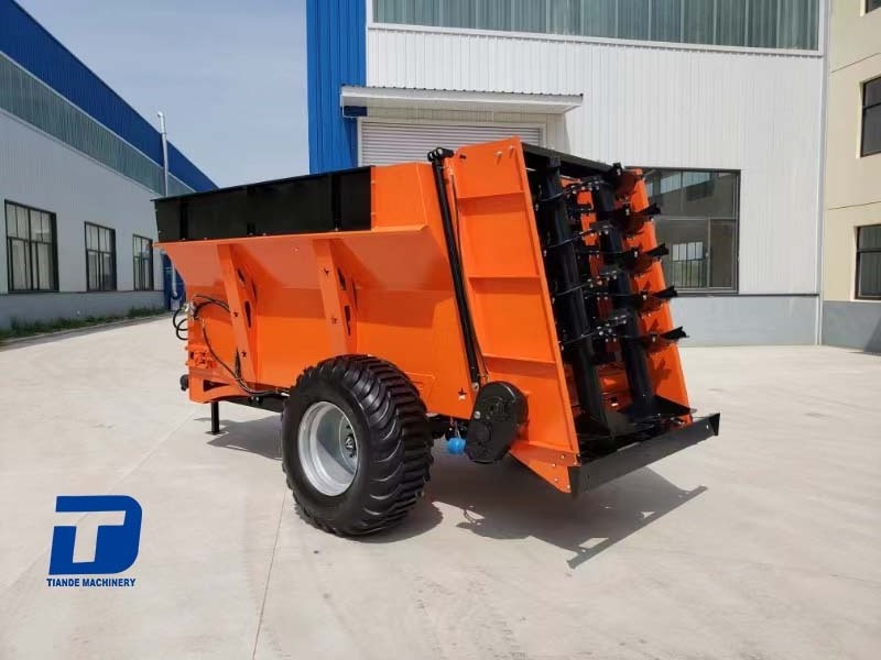 Chinese manufacturer fertilizer spreader huge manure spreader trailer manure spreader gearbox