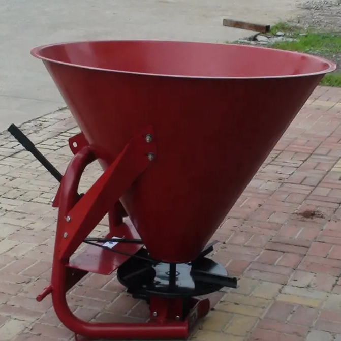 Tractor Linked Granular Fertilizer Spreader PTO Shaft Mounted Fertilizer Salt and Sand Spreader