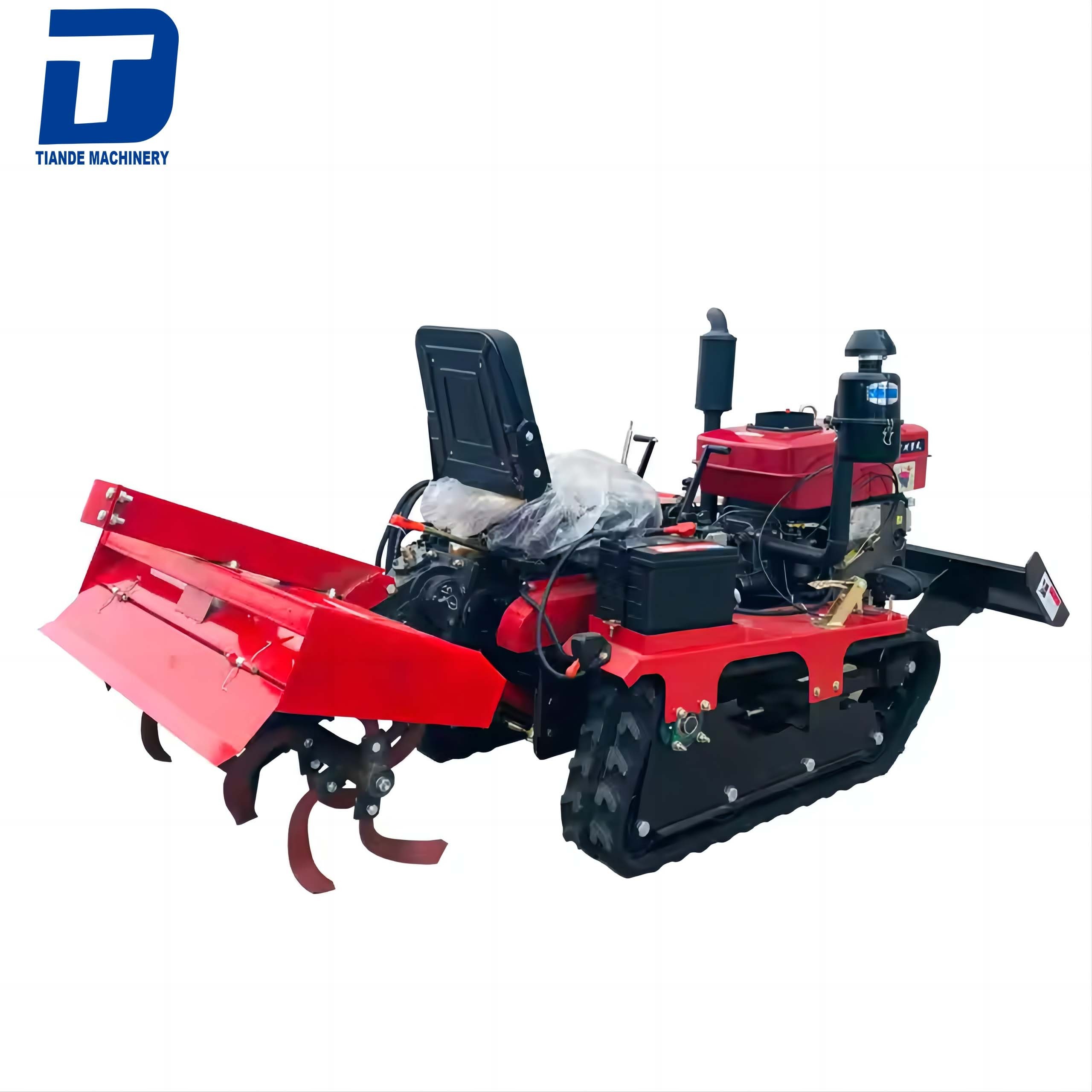 Small Farm Tractors Rubber Tracks Crawler Tractor Agricultural Machinery 25 Hp Mini Crawler Tractor For Sale