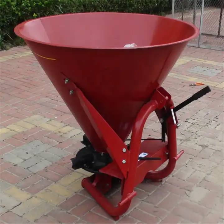 Tractor Linked Granular Fertilizer Spreader PTO Shaft Mounted Fertilizer Salt and Sand Spreader