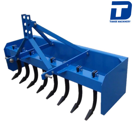 Hot sale land Agricultural Agricultural equipment 3 point tractor rear box grader blade