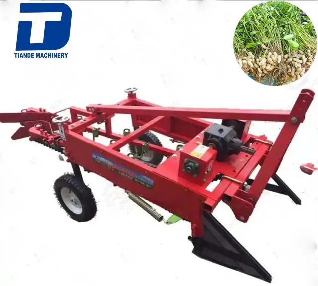 Mini Walking Tractor Link Small Peanut Harvester Ground Nut Digger Peanut Reaping Machine