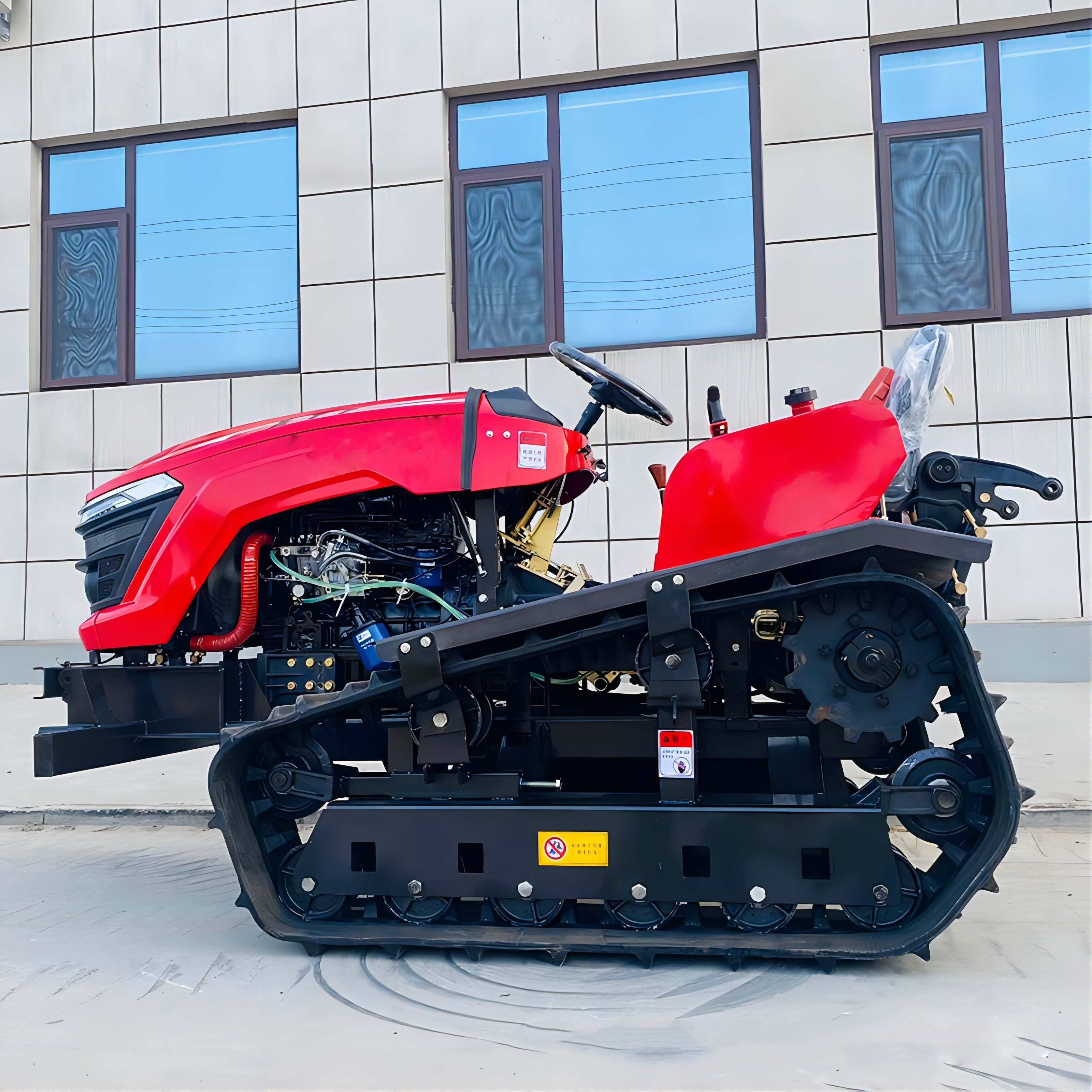 Small Farm Tractors Rubber Tracks Crawler Tractor Agricultural Machinery 25 Hp Mini Crawler Tractor For Sale