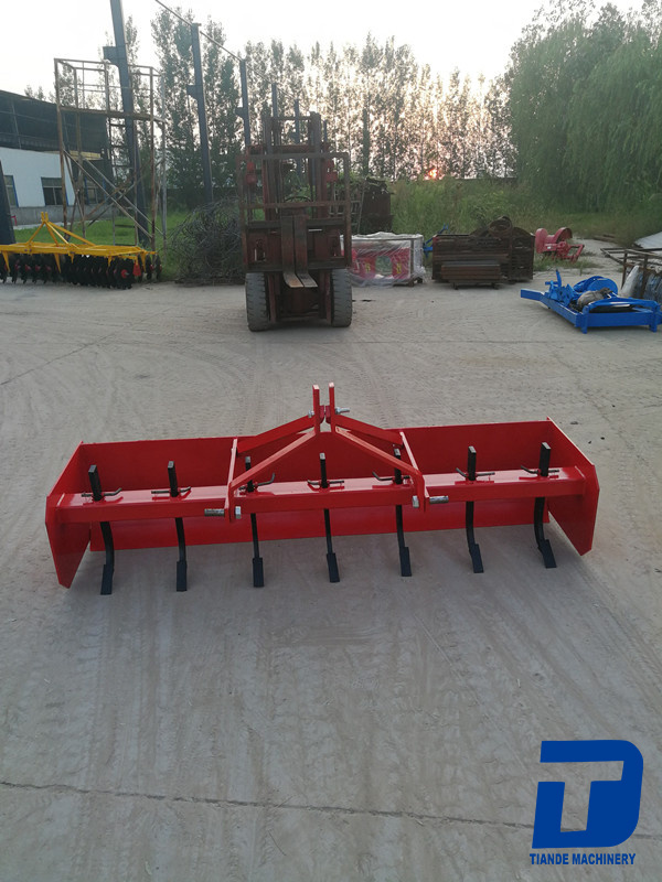 Hot sale land Agricultural Agricultural equipment 3 point tractor rear box grader blade