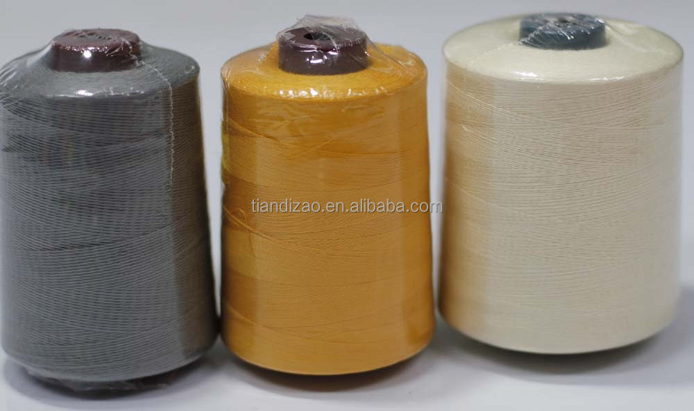 Flame-retardant para aramid sewing thread with 30,35,50,60,70 tex for choice