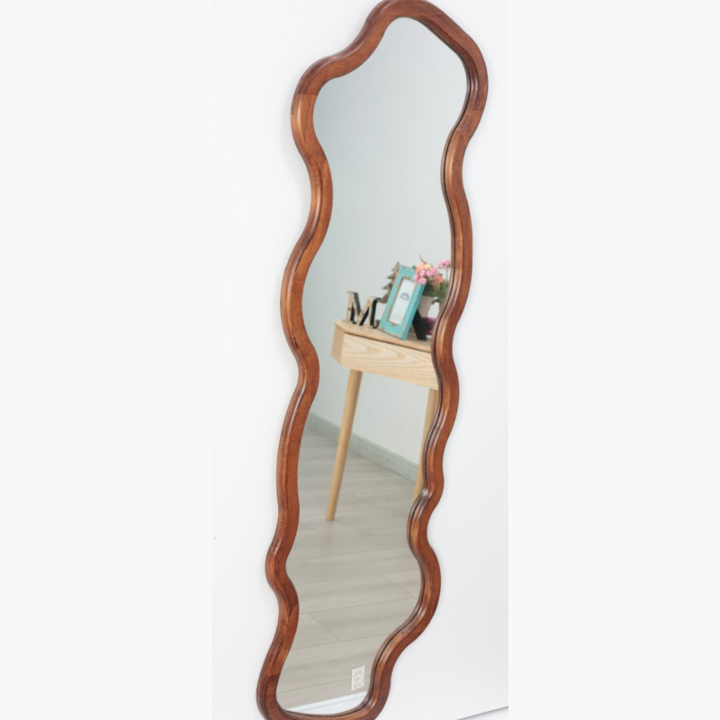 Irregular natural wood framed 60 inch wall mirror natural edge wood framed full length wall mirrors