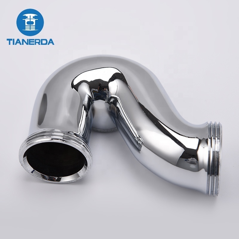 Modern bathroom basin floor drain fittings p trap