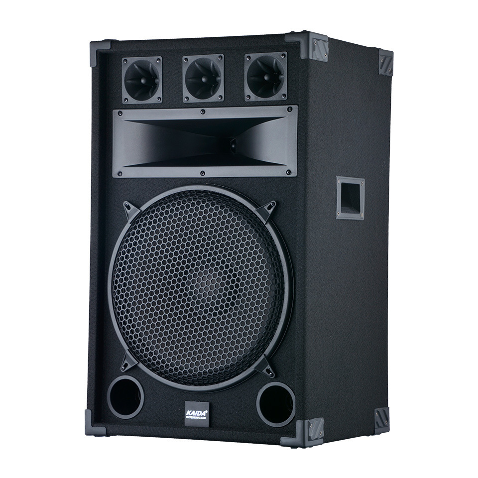 Hot sell factory price  professional 15 inch karaoke stage DJ bar wooden  S15 passive speaker loudspeaker box big audio system