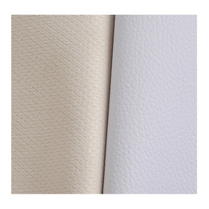 Classic lychee cross pattern leather fabric PVC synthetic leather fabric for furniture bags shoes