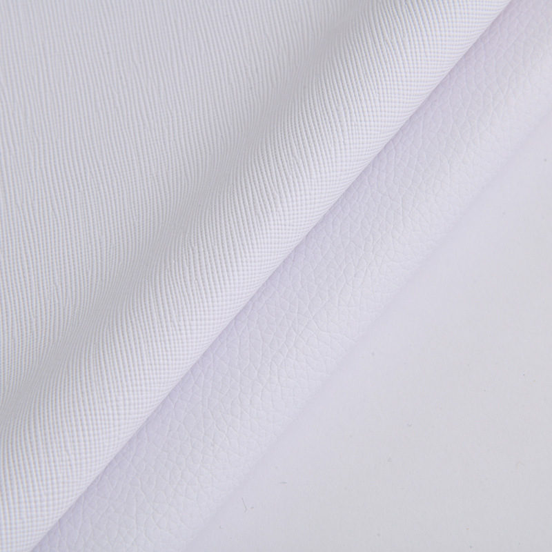 Classic lychee cross pattern leather fabric PVC synthetic leather fabric for furniture bags shoes