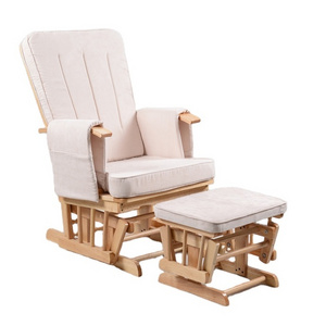 Indoor Leisure Casual Multi position rocking Relaxing rocker chair Mother Nursery Breast feeding glider chair