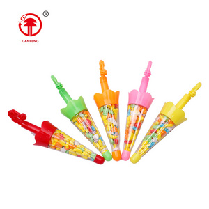 Umbrella shape halal dragee mini candy pressed sugar pressed shaped candy