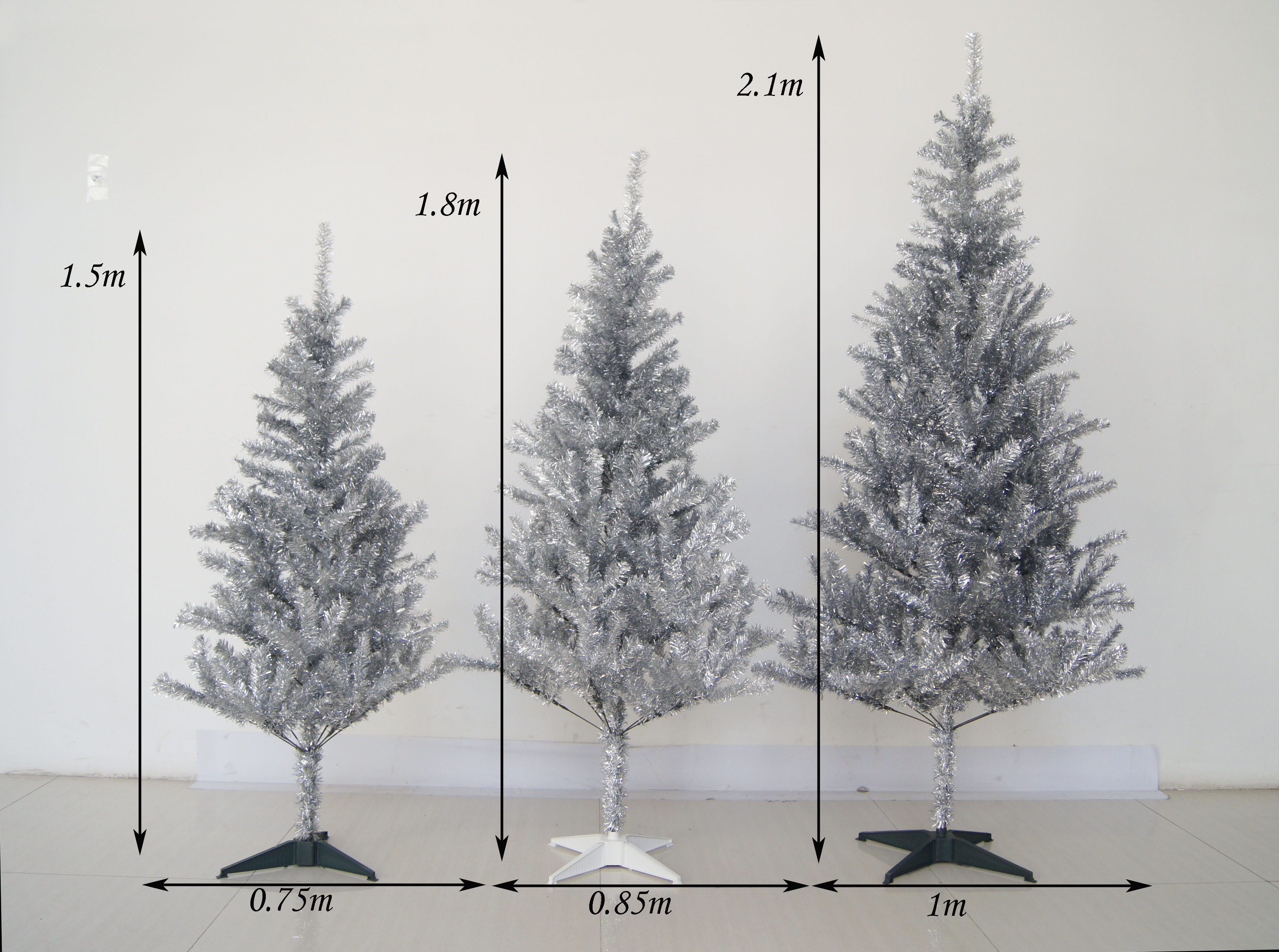 Arbol de Navidad Christmas trees white Xmas tree premium flocked metallic artificial Christmas tree