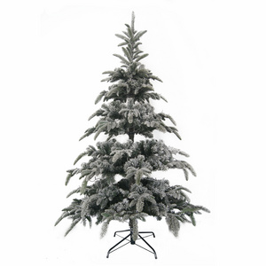 Wholesale Prelit white Snowing Christmas Tree flocked For Christmas Decoration