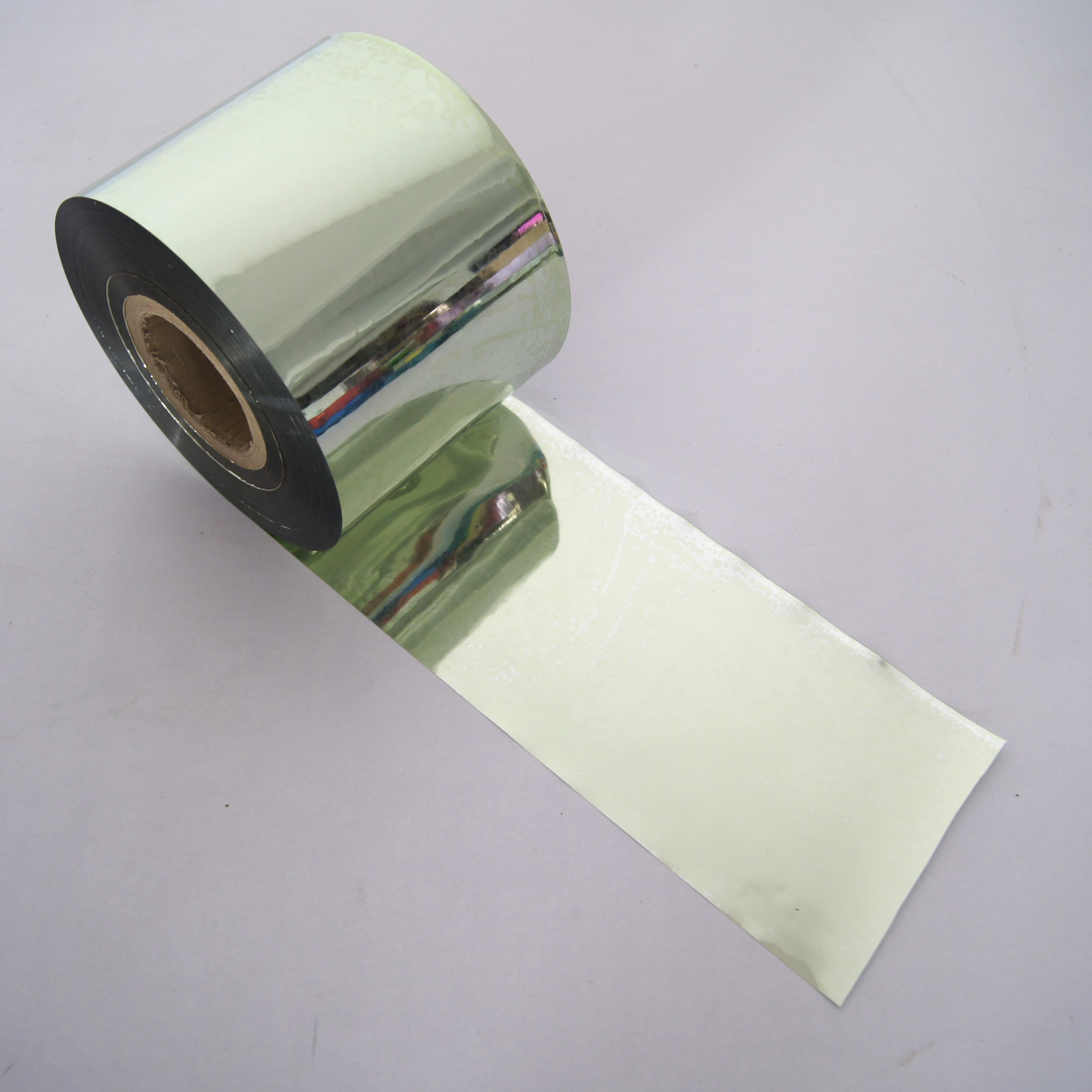 rainbow iridescent clear laminated PVC and PET film 0.036mm to 0.08mm for Christmas tinsel film