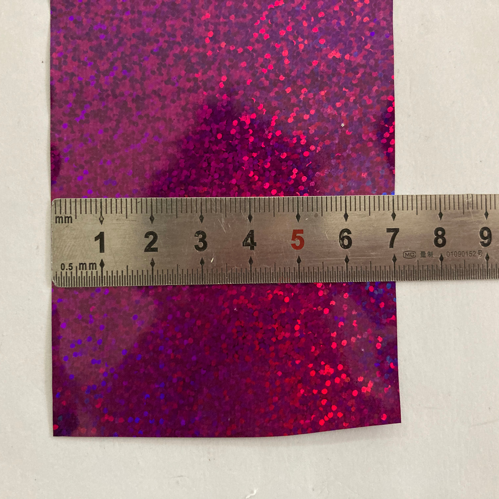 Plastic Film Laser Iridescent Metalized Plastic Film For Decoration And Craft holographic diffraction grating sheet film